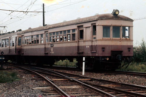 r3【写真】弘南鉄道 荷物室付電車 デニホ10[←南海←加太電気鉄道]昭和