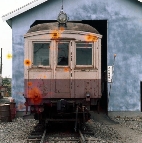 r3【写真】弘南鉄道 荷物室付電車 デニホ10[←南海←加太電気鉄道]昭和